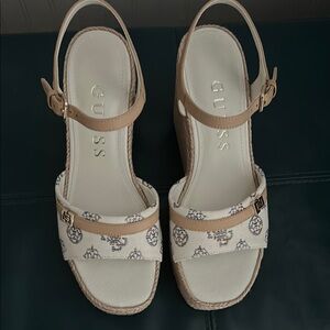 GUESS Women's Taani Wedge Sandal